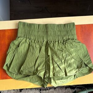 Green Women's Shorts